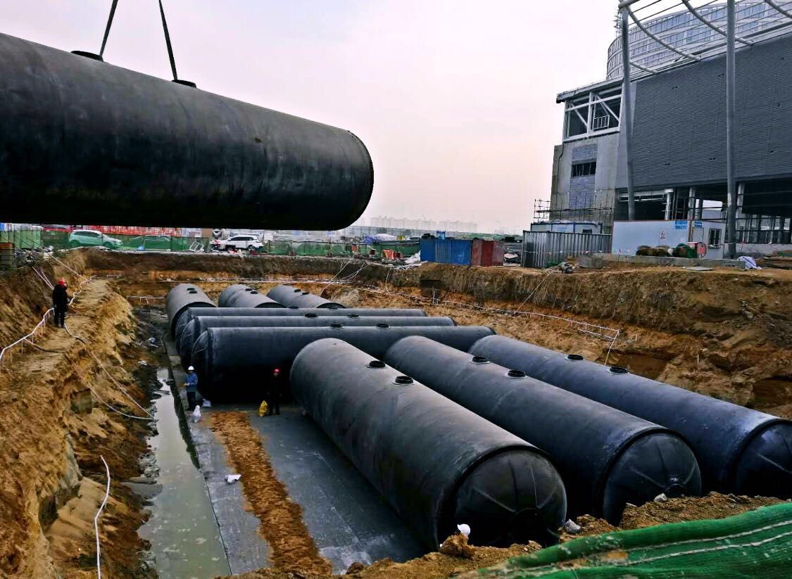 雨水收集地埋蓄水池能承重多少，不能放置到道路下方嗎？